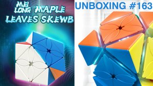 Unboxing №163 Meilong Maple Leaves Skewb. Обзор