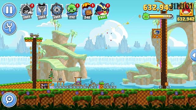 SONIC & ANGRY BIRDS FRIENDS SPECIAL TOURNAMENT LEVEL 6 CAN J1M101 GET ALL THREE STARS #143 смотреть онлайн