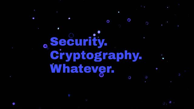 Signal's Post-Quantum PQXDH, Same-Origin Policy, E2EE in the Browser Revisted смотреть онлайн