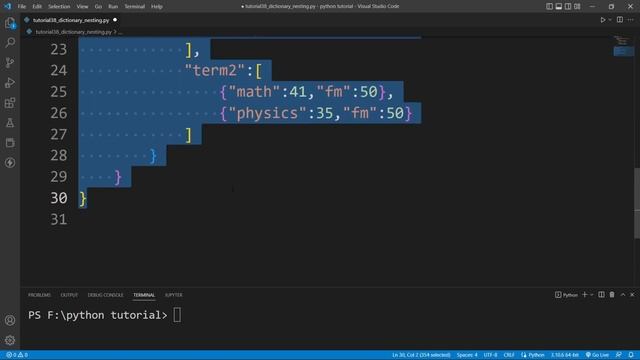 What is Dictionary Nesting ? Python Dictionary | Python Tutorial For Beginners Part #38