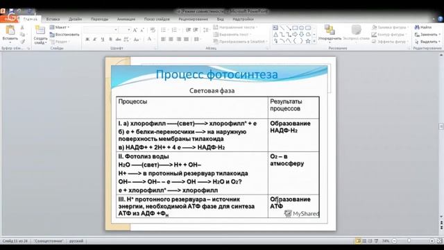 ЕГЭ по биологии 11 класс  Занятие 57 Обмен веществ. Пластический обмен. Хемосинтез. Фотосинтез.