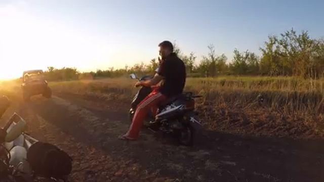 Покатались на мопедах и багги!Прокололи колесо! смотреть онлайн