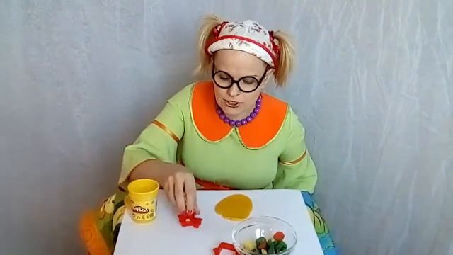 Поделки из пластилина PlayDoh вместе с Клавой смотреть онлайн