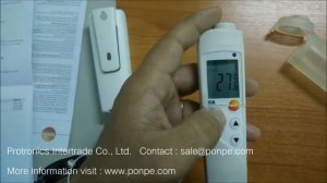 TESTO 106-T3 / Testo Unpack and basic using guide