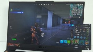 Test game Fortnite on Laptop Asus TUF Gaming F15 FX507ZU4