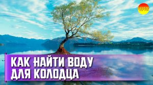 Как найти воду на участке своими руками. Поиск воды для скважины или колодца.