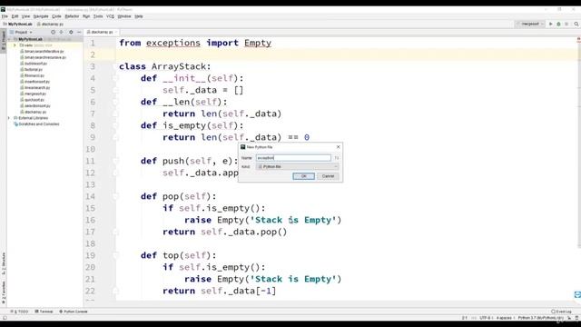 3  Stacks Implementation using Arrays   Python Program