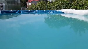 Как очистить воду в каркасном бассейне за 50 рублей.