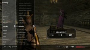 LeBlanc's Armor UNPB Skyrim SE Xbox One/PC Mods