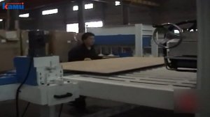 Пресс горячий для склеивания щита FT2-30/13 | Запуск и этапы работы