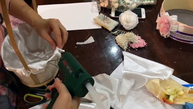 DIY ДЕЛАЕМ СИТО И КОРЗИНКУ НА СВАДЬБУ ДОЧЕРИ СВОИМИ РУКАМИ! смотреть онлайн