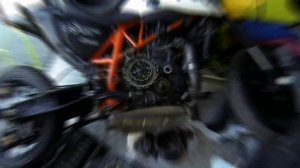 Замена сцепления на моём мотоцикле KTM DUKE 690R