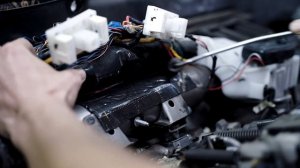 Шумоизоляция передней панели (торпедо)