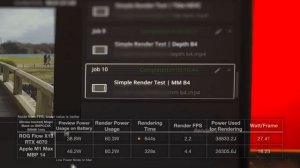 AMD 7940HS + RTX 4070 (45W) vs Apple M1 Max on Davinci Resolve Studio 18.5b4 (ROG Flow X13 vs MBP14