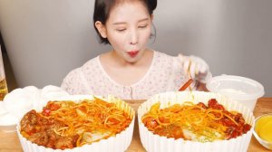 요즘 핫하다는 돼지게티 🐷 이 흐름에 올라타🔥 돼지게티 먹방 [eating show]mukbang korean food