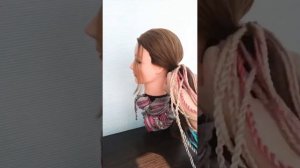 Причёски с афрорезинкой