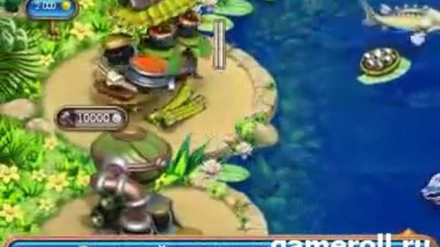 Игра Веселая ферма - Рыбный день смотреть онлайн