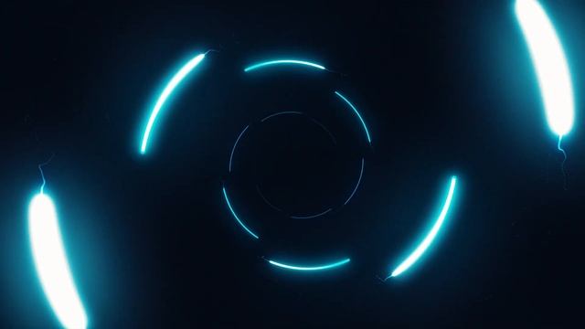 Neon Particle Tunnel // Free audio visualizer template for After Effects смотреть онлайн