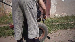 P7050230Подставки для мотоблока Каскад для замены колёс и фрез.