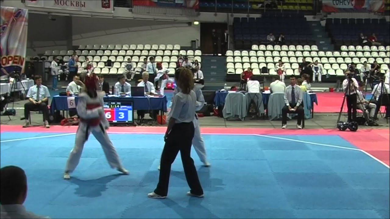 Taekwondo WTF. Russian Open 2014. 13.09.2014. Нередько-Смирнова