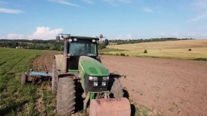 John Deere 7830 и Lemken Smaragd 9/500
