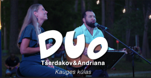 Kauges külas. Duo Tserdakov&Andriana "Curly Strings" cover.