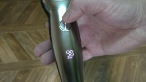 Включение бритвы DEXP CW-2100NH