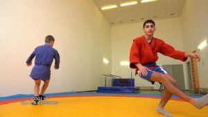 Мастер-класс самбо - выполнение само страховки для начинающих.