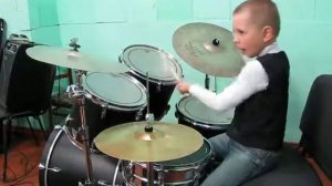"Ария" - "Беги за солнцем" - Drum Cover - барабанщик Даниил Варфоломеев 8 лет