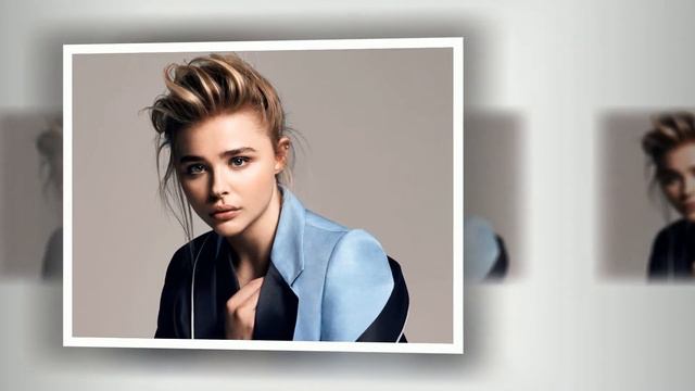 Хлоя Грейс Морец - 3D шоу с лучшими фотографиями актрисы под приятную музыку - chloe Grace moretz