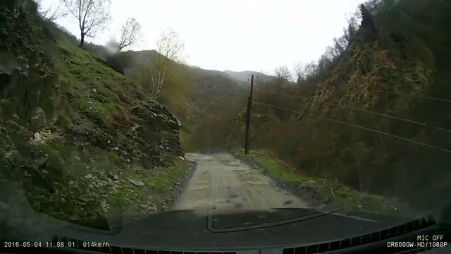 Дорога в Ушгули (Сванетия, Грузия) смотреть онлайн