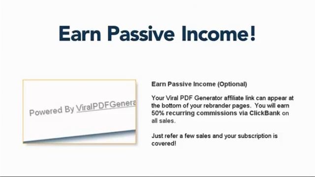 Make Money Online Quickly with Viral PDF Generator смотреть онлайн