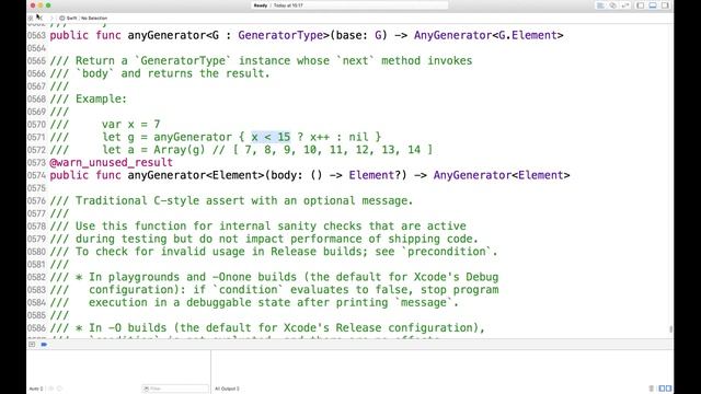 Iterator - Design patterns in Swift 2 смотреть онлайн