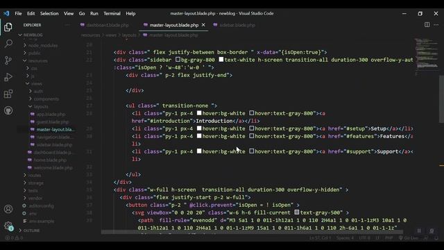 #4- What are Components in Laravel | Blade Customization | Laravel 9 CRUD |  #laravel9 #laravel