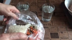 КУРИЦА С РИСОМ В РУКАВЕ.