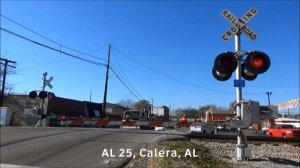 Railroad Crossings of the CSX S&NA South Subdivision Part 1