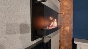 Настенный биокамин Firezo Taglio vetro 1100 в магазине Биокамин.рф