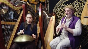 Орион идиофон,  презентация сочетания Orion & Low whistle  Alizbar & Annа Baturova