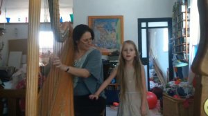 Игра на арфе