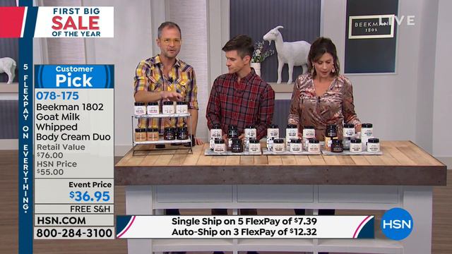 HSN | Beekman 1802 Bath & Body 01.19.2019 - 05 PM смотреть онлайн