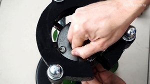 Стационарный гидравлический кримпер для обжима шлангов кондиционера. Устройство. Обжим шланга.