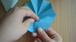 Как сделать зонтик оригами. Открывается и закрывается