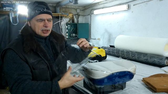 Как происходит ремонт сидений катеров