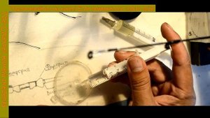 Ремонт  самодельного ультролайт спиннинга(вклейка тюльпана,снятие колец)