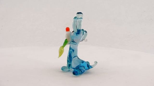 Фигурка из стекла ручной работы Собака смотреть онлайн