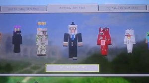 Minecraft PS3 2nd Birthday Skin released! As well as 1st Birthday Skin Pack Re-Released!