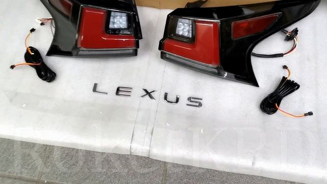 Задние фонари Lexus NX 17-2020 год смотреть онлайн