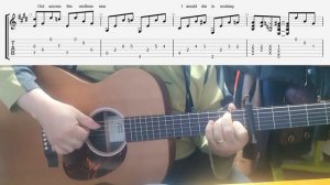 Don't know why  -  Norah Jones,   guitar backing, tablature