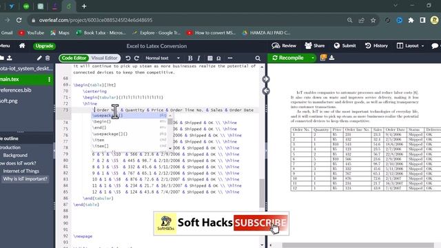 How to Diagonally Split columns Cells in Latex Tables | Overleaf
