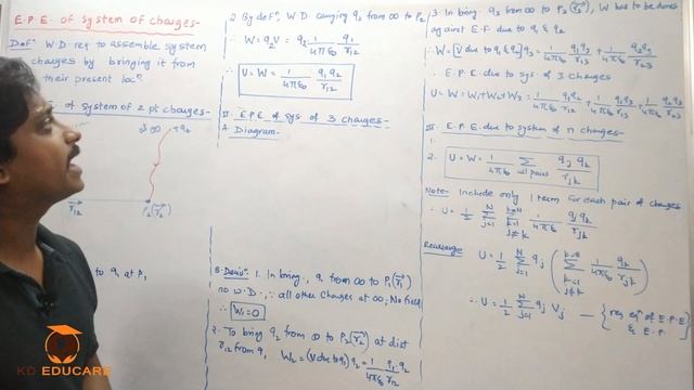 ELECTROSTATIC POTENTIAL AND CAPACITANCE|PART2|NCERT|CBSE|KDp SIR|KDEDUCARE смотреть онлайн